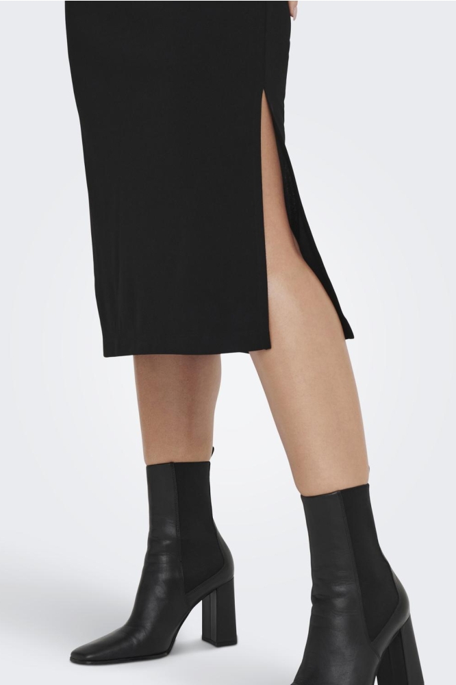 JDYGEGGO LIFE 2/4 T-SHIRT DRESS JR 15282038 BLACK